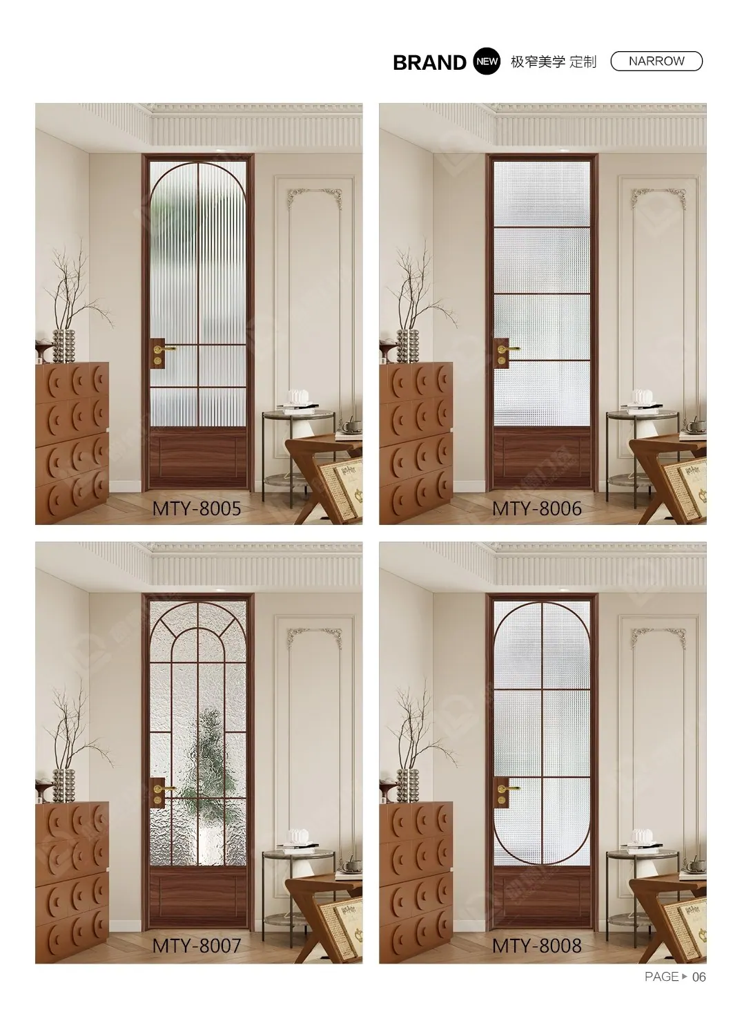 Classic Inlay sliding door catalogue page 9
