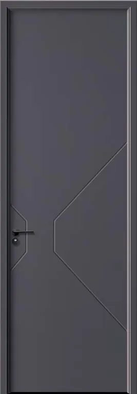 Timber door model B-743