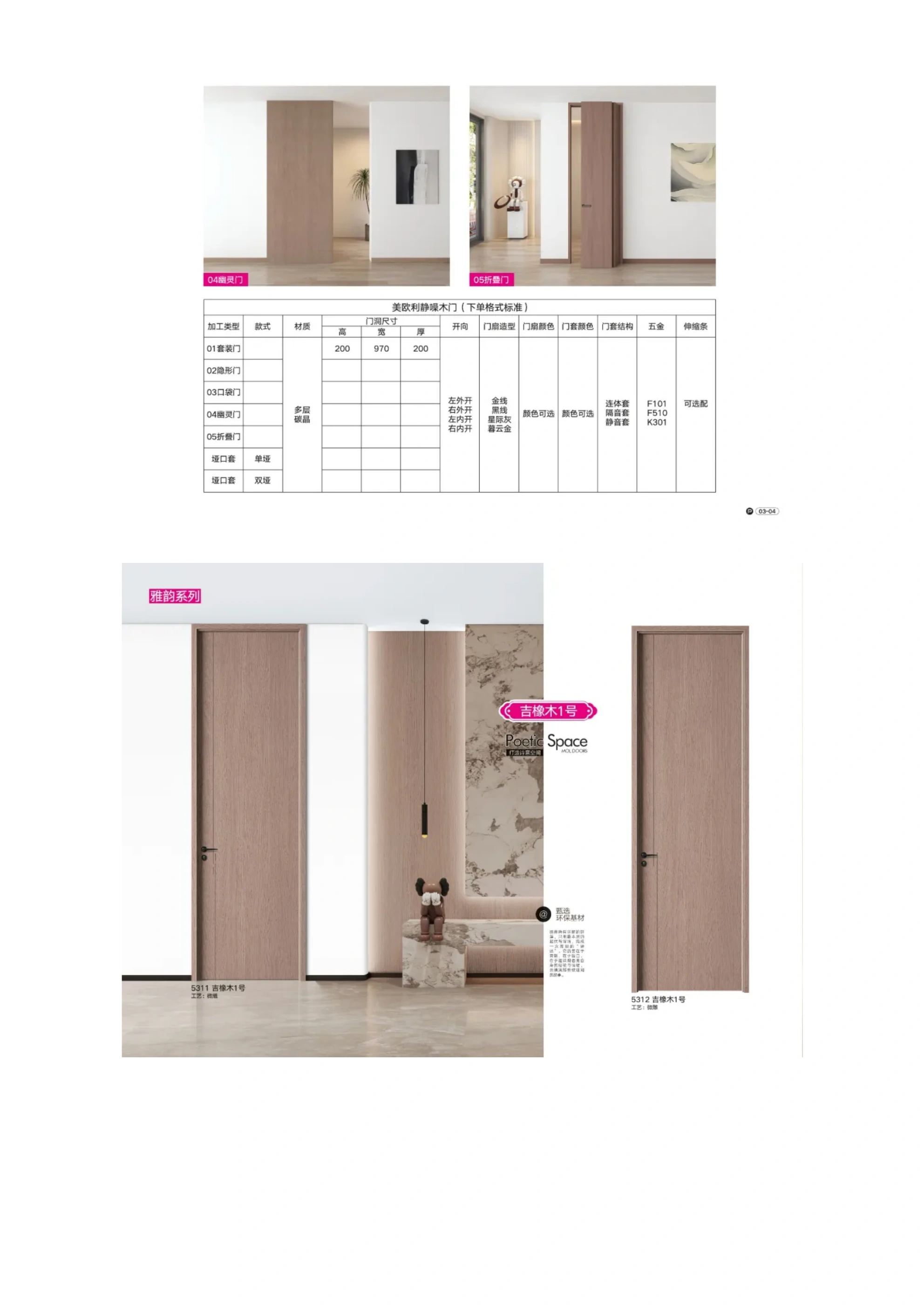 Paint-free timber door catalogue page 3